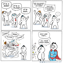  Its a bird Its a plane Its