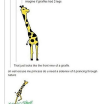  legged giraffe