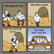  Men Enter