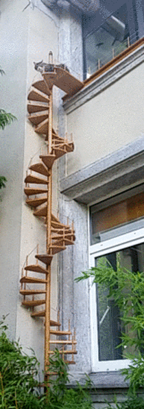  meters tall cat stairs