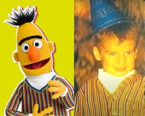  - My Mom inadvertently dressed me to look like Bert