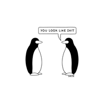  penguins talking sht