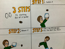  Steps To Getting Rid Of A Spider