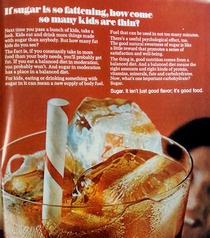  sugar ad asks if sugar is so fattening where are all the fat kids