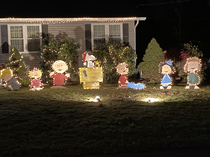  Theres a neighborhood in my town where one man has handmade decorations for every house Theyre all based on cartoons and childrens media and each one of them is just a little bit off Just enough to make you slightly uncomfortable to look at I love them s