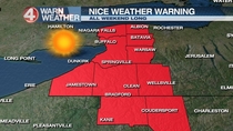  WIVB in Buffalo NY issues a nice weather warning