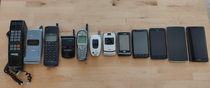  years of mobile phones My cell phone cemetery