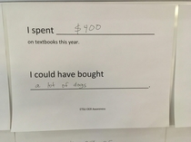 A better use of textbook money