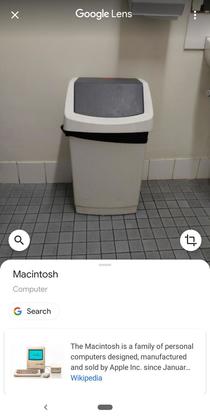 A bit harsh Google Lens