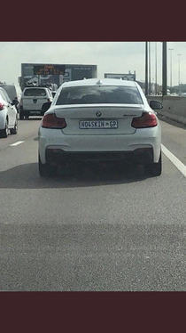 A BMW driver who has been cut off at least once