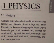 A brief history of Physics