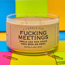 A candle for meetings