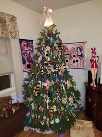 A Christmas Tree made of Im single