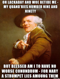 A classic DuCreux whose potential is too often squandered So I made it rhyme