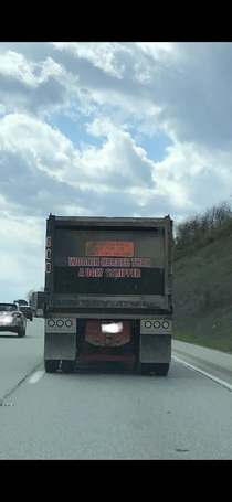 A coal truck I got behind today