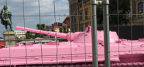 A cute pink tank top