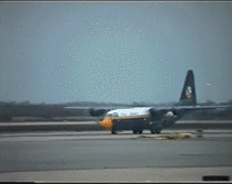 A demonstration of a jet assisted takeoff