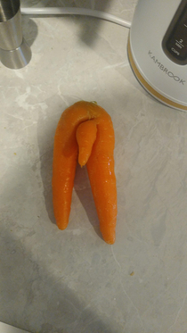 A dirty carrot