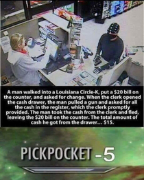 A failed robbery