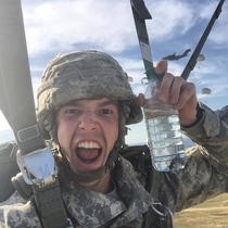 A few years ago a United States Army paratrooper with the nd Airborne Division took his pet fish Willy MakeIt where no fish had gone before