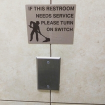 A friend came across this in a Walmart bathroom recently Seems about right
