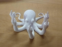 A friend made a wise choice D printing this masterpiece