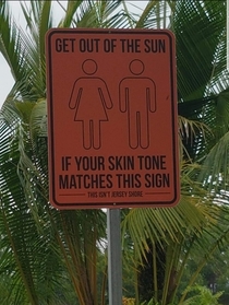 A funny sign found in Singapore