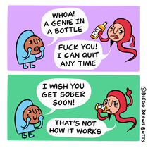 A genie in a bottle