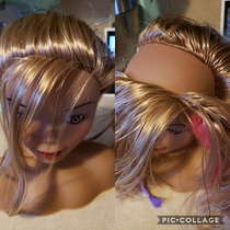 A hair styling doll I bought for my daughter for Christmas
