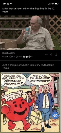 A happy coincidence while scrolling