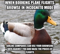 A helpful tip when booking plane flights