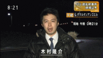 A Japanese news crew was covering the Charlie Hebdo terror case in France when suddenly