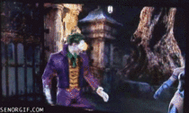 A Joker favorite finishing move