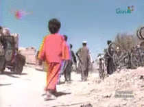 A landmine exploded a few steps away from a journalist and her crew at the American base in Bhagram Afghanistan