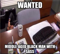 A large funny black guy quit from my work This is how I told my boss to make the new hire ad