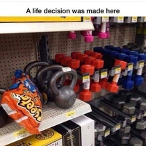 A life decision was made here