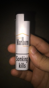A lighter I bought in Thailand