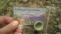 A little pot from Colorado