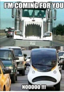 A little truck humor found on social media