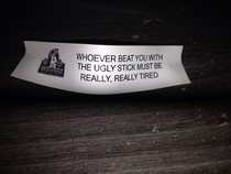 A local restaurant in our small Canadian town has the rudest fortune cookies