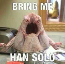 A long time ago in a Thanksgiving far far away