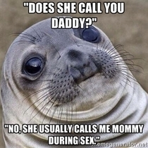 A male coworker that is  is dating a  year old girl I did not expect him to say that