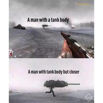 A man of truth and tank