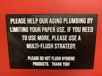 A multi-flush strategy