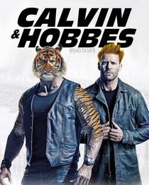 A new poster for Hobbs and Shaw that I made yesterday Based off someone asking Is Hobbs ampamp Shaw about that kid and his stuffed tiger