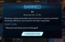 A one day ban is way too generous