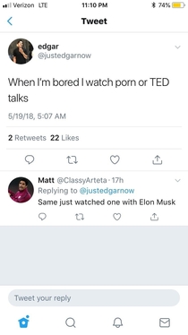 A porno with Elon Musk