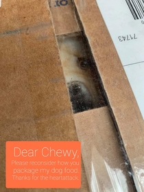 A quick note to Chewy