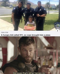 A real hero