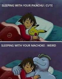 A reason not to sleep with your pokemon